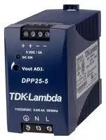 PSU, AC/DC, DIN RAIL, 5V, 25W DPP25-5