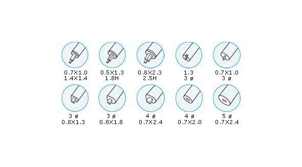 Derinimo atsuktuvų rinkinys, Pro'sKit 1PK-A001 4710810382147