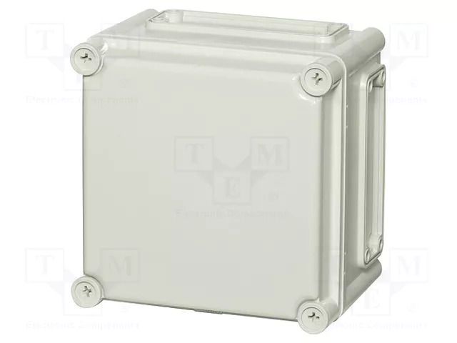 Enclosure: wall mounting; X: 190mm; Y: 190mm; Z: 130mm; EK; grey; IK08 FIBOX EKHA130G