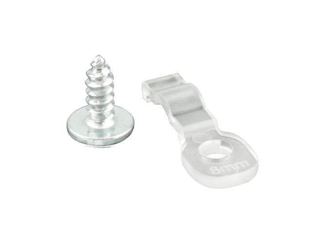 Mounting clip for COB LED strips 8mm PRIME 200586 5905378200586