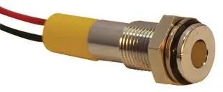 INDIC LED  FLUSH 6MM YEL 24VDC,IP67 Q6F3CXXY24E