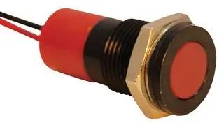 INDIC FLUSH BLACK RED 220VAC,IP67 Q14F3BXXHR220E