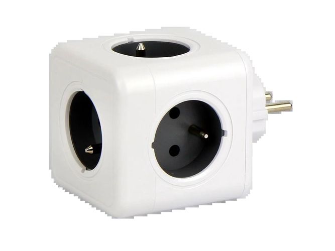 AURA line CUBE adapter 5 socket 202146 5905378202146