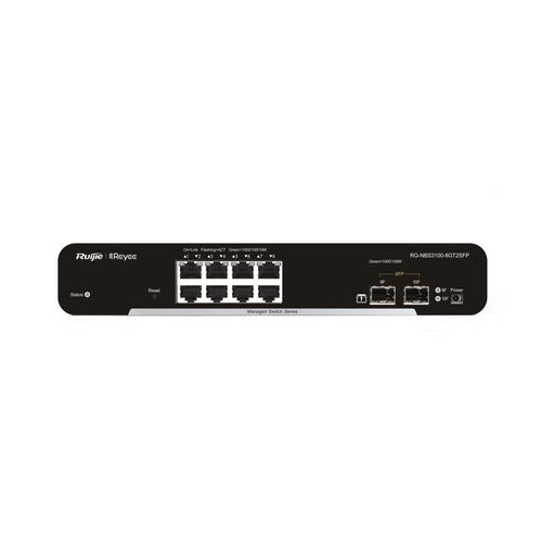 10-port switch Ruijie Reyee RG-NBS3100-8GT2SFP (managed) RUIJIERGNBS31008GT2SFPP