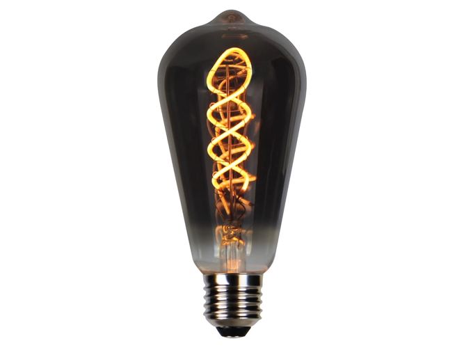 Светодиодная лампа E27 4W 1800K 150lm 220-240V FILAMENT ST64 RETRO VINTAGE GRAPHITE DIMMABLE LED line PRIME 202412 5905378202412