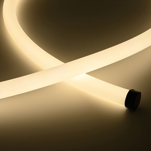 LED juosta NEON FLEX 360 24Vdc, 14W/m, 1000lm/m, 3000K, D25 mm, 3m ritė, IP67 NF-D25-24V-WW