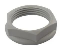 LOCKNUT, NYLON, M25, LT GREY LN257035