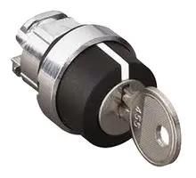 KEYSW 3POS 455KEY REM L SPRG R TO C ZB4BG08