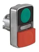 METAL DOUBLE HEADED PB WITH PIL ZB4BW7L3740
