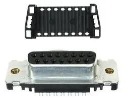 D SUB CONN, PLUG, DA, 15POS, CABLE 1658610-3