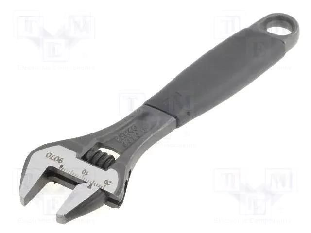 Wrench; adjustable; 158mm; Max jaw capacity: 20mm; ERGO® BAHCO SA.9070