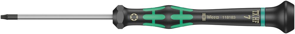 2067 TORX® HF Screwdriver with holding function for electronic applications, TX 7x60, Wera 05118183001