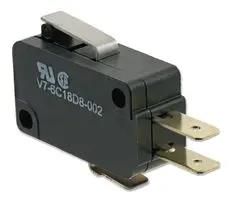MICROSWITCH, SPDT, 16A, SHORT LEVER D3V-161-1C25