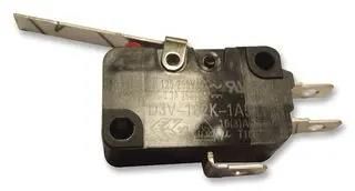 MICROSWITCH, SPDT, 16A, LEVER D3V-162K-1A5