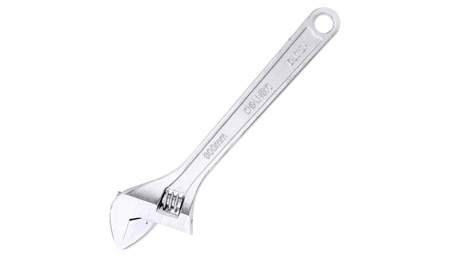 Adjustable Spanner 12" Deli Tools EDL012A (silver), Deli Tools EDL012A