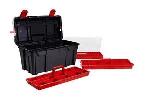 TOOL BOX T35, LARGE, BLACK/SILVER T35 TOOLBOX