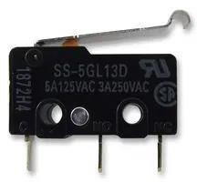 MICROSW, SPDT, 3A, 125VAC, THT SS-3GL13PD BY OMZ