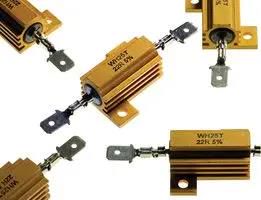 RESISTOR, AL CLAD, SPADE, 1R0, 50W WH50T-1R0JI