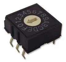 SWITCH, ROTARY, KINK, 10X10, 16 POS, 3X2 MCRS2AF-16R-V-B