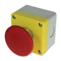 SWITCH, E-STOP, 60MM, RED, RELEASE CSC1-100