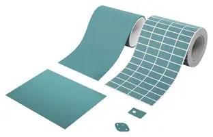 SILICONE PAD, 304.8MMX304.8MMX0.15MM SIL PAD TSP K1100