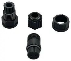 CIRCULAR CABLE KIT, RCPT, 2POS, SOLDER 868-02B-203KIT.