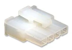CONNECTOR HOUSING, RCPT, 4POS 39-01-4041