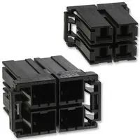 HOUSING, RECEPTACLE, D-5200M, 4WAY 917807-2