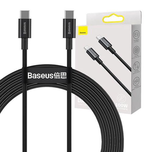 Baseus Superior Series Cable USB-C to USB-C, 100W, 2m (black), Baseus CATYS-C01