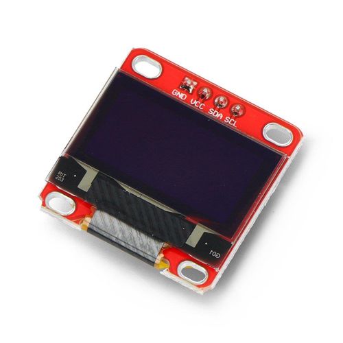 OLED display, blue graphic, 0.96 '' 128x64px I2C - red GRL-14011 5903351241090