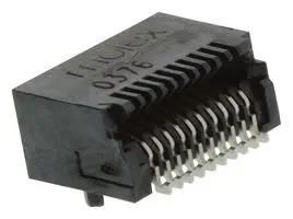 CONNECTOR, I/O, RCPT, 30POS, SOLDER 74441-0007