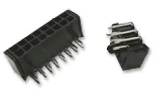 HEADER, 3MM,DUAL ROW R/A, PEGS,20WAY 66202021022