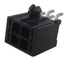 HEADER, 3MM,DUAL ROW R/A, PEGS,4WAY 662004236022