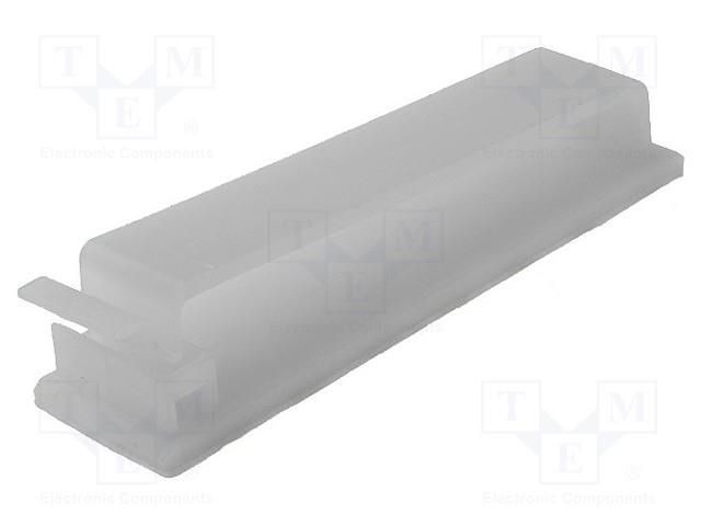 Self-adhesive cable holder; polyamide; natural; UL94V-2 FIX&FASTEN FCA-1