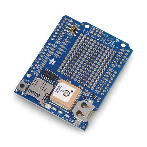 Ultimate GPS Logger Shield with SD card reader - Shield for Arduino - Adafruit 1272 ADA-02630 5904422353926