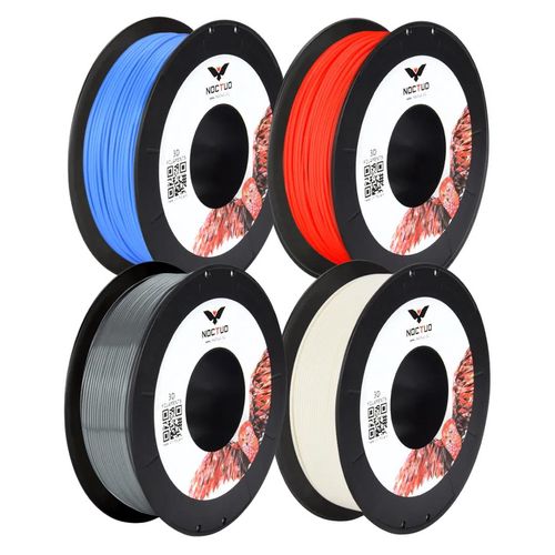 Set of filaments Noctuo Bestseller BOX - PETG, UltraPLA, GRIP, HIPS V0 1,75mm 4x0,25kg NOC-24443 5906735432718