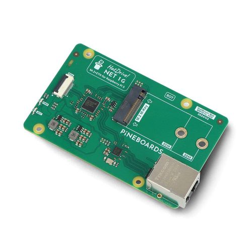 HatDrive! NET 1G - Gigabit Ethernet+NVMe 2230,2242 overlay for Raspberry Pi 5 PIB-24857 5906268918123