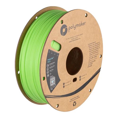 Filament Polymaker PolyLite Luminous PLA 1,75mm 1kg - Green PLM-25191 6938936713647