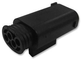 HOUSING, PLUG, MICRO POWER, 6WAY 1-967587-3