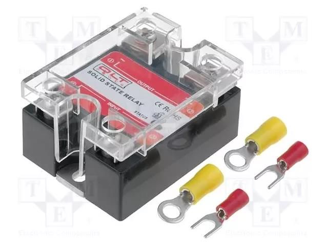 Relay: solid state; Ucntrl: 4÷32VDC; 25A; 24÷280VAC; SSR-Z; 1-phase QLT POWER SSR-2528ZD3