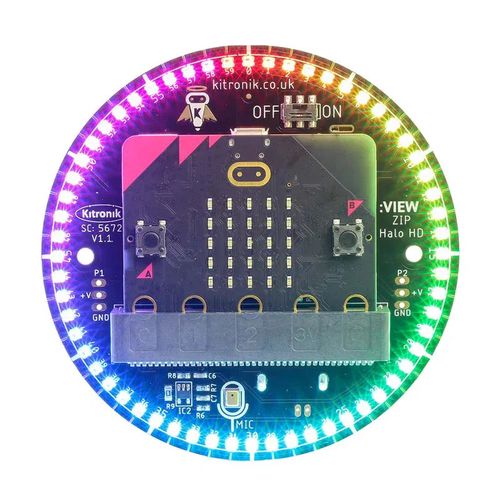 LED ring ZIP Halo HD for the BBC micro:bit - Kitronik 5672 KTR-16880 6609025148540