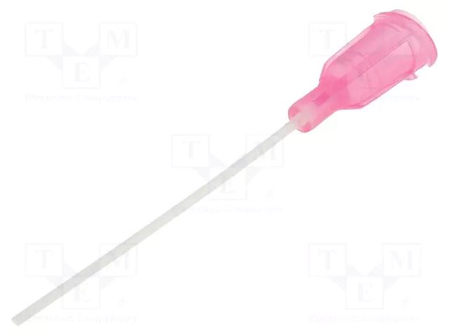 Needle: plastic flexible; 1.5"; Size: 20; straight; 0.58mm FISNAR FIS-20