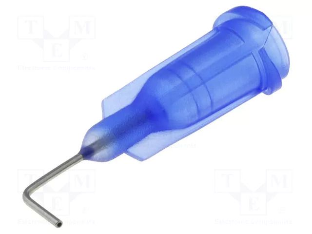 Needle: steel; 0.5"; Size: 22; bent at 90°; 0.41mm; one-time use FISNAR FIS-22K90