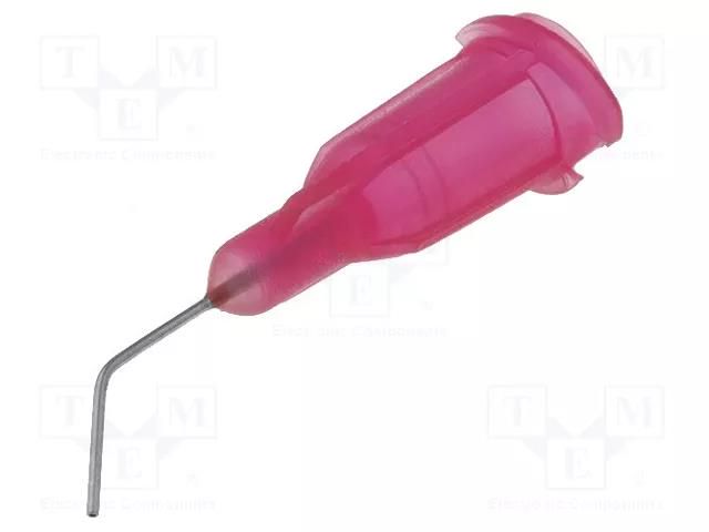 Needle: steel; 0.5"; Size: 25; bent at 45°; 0.25mm FISNAR FIS-25K45