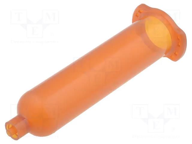 Syringe body; 30ml; amber; Luer Lock; for dispensers; QuantX FISNAR FIS-BARQX-30R-AMB