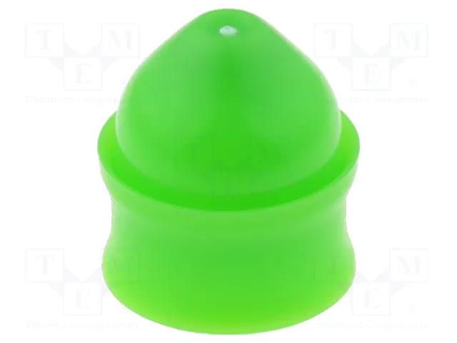 Plunger; 3ml; green; universal; silicone free; polypropylene FISNAR FIS-PISQX-SF-3R