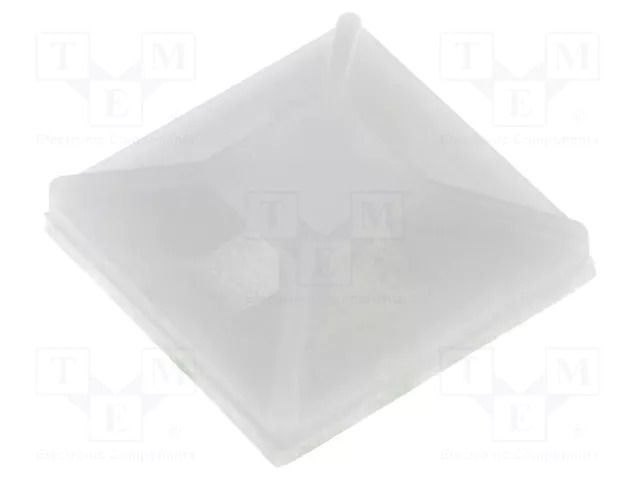 Holder; self-adhesive; polyamide; UL94V-2; natural; A: 13mm FIX&FASTEN FIX-CM-13