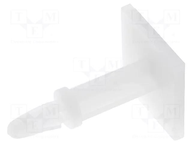 PCB distance; polyamide; L: 19.1mm; self-adhesive,snap fastener DREMEC FIX-LCBSB-19.1