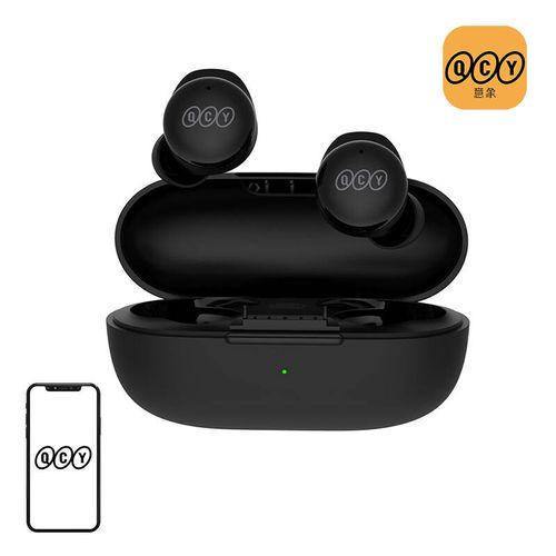 Earphones TWS QCY T17 (Black), QCY T17-Black