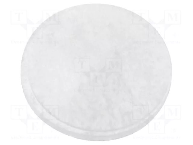 Self-adhesive foot; Ø: 8mm; H: 2mm; transparent; silicone; C: 1mm FIX&FASTEN FIX-RF8-2A